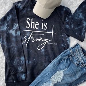 Strong Tye-Dye Sweatshirt